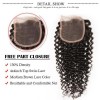 HJ Beauty Malaysian Virgin Curly Hair 4 Bundles With Closure Human Virgin Hair Extensions