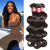 HJ Beauty Hair 3 Bundles Peruvian Body Wave Virgin Hair 100% Unprocessed Human Hair Extension Deals