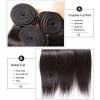 3 pcs pack Malaysian Hair Unprocessed Straight  Virgin  Human Hair Weft HJ Beauty Hair