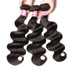 HJ Beauty Brazilian Virgin Body Wave Hair Bundles With Lace Frontal Hair Closure