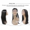 Natural Long Straight 100% Human Hair Wig Lace Frontal Wig