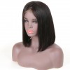 Bob Wig  Straight Short Lace Frontal Human Hair Wigs For Black Women Pre Plucked With Baby Hair Remy Hair