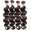 HJ Beauty Hair 4 pcs pack Peruvian Body Wave Virgin Human Hair