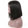 Bob Wig  Straight Short Lace Frontal Human Hair Wigs For Black Women Pre Plucked With Baby Hair Remy Hair