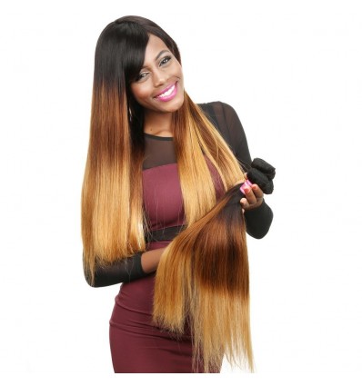 HJ Beauty Straight Human Hair 3 Bundles