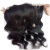 Indian  Body Wave Virgin Hair 4 Bundles with Frontal Closure Natural Color