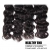 Malaysian Natural Wave 4 Bundles with Lace free Part Closure 7A Grade Virgin Human Hair Weaves HJ Beauty Hair