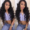 HJ Beauty 7A  4 Bundles Brazilian Natural Wave Virgin Hair with lace Closure Human Hair Extension