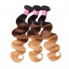Body Wave Human Hair 3 Bundles with Lace Closure
