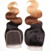 Body Wave Human Hair 3 Bundles with Lace Closure