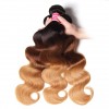 Body Wave Human Hair 3 Bundles with Lace Closure