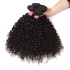 HJ Beauty Brazilian Jerry Curly Virgin Hair Weaves 4 pcs pack