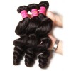 HJ Beauty Malaysian Loose Wave Human Virgin Hair 3 Bundles Unprocessed Malaysian Hair Extensions