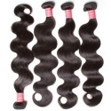 HJ Beauty 7A Malaysian Body Wave Virgin Human Hair Bundles 4 pieces pack