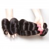 7a Virgin Malaysian Body Wave 4 Bundles with Lace Closure No Shedding and Tangle Free HJ Beauty Hair