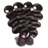 Peruvian Virgin Body Wave 4 Pcs with Lace Closure 7a Grade Virgin Human Hair Weave Extensions