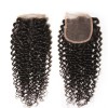 HJ Beauty 3 Bundles Indian Jerry Curly Human Hair Bundles With Lace Closure