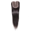 HJ Beauty 3 pcs Human Virgin Brazilian Hair Straight Bundles With Lace Closure