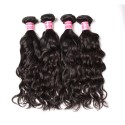 Peruvian Virgin Natural Wave 4 Bundles Human Hair Weaves