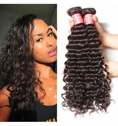 Indian Deep Wave 3 Bundles Deals HJ Beauty Hair