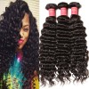 HJ Beauty Malaysian Deep Wave Virgin Human Hair Bundles Unprocessed Hair Extension