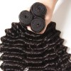 Indian Deep Wave 3 Bundles with 4x4 Lace Closure Deals