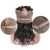 Peruvian Body Wave 3 Bundles with 360 Lace Frontal Hair Closure 100% Unprocessed Virgin Human Hair Weave HJ Beauty Hair