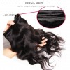 HJ Beauty Malaysian Body Wave 3 Bundles with Ear To Ear Lace Frontal Closure 100% Virgin Human Hair Weave Bundles