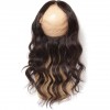 Virgin Malaysian Body Wave 2 Bundles with 1 Piece 360 Lace Frontal Closure