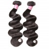 Virgin Malaysian Body Wave 2 Bundles with 1 Piece 360 Lace Frontal Closure