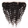 7A Brazilian Deep Wave 4 Bundles with Lace Frontal Closure Human Virgin Hair Extension