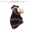 Peruvian Straight Hair 4 Bundles Pack 100% Virgin Human Hair Weave Deals HJ Beauty Hair