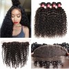 HJ Beauty Brazilian Curly Hair Free Part 13x4x4Bundles Curly Hair Bundles